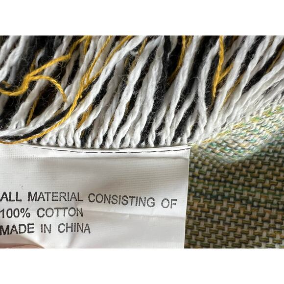 Christmas tapestry blanket, tree, holly, toys lightweight LARGE 50 x 60 - Picture 8 of 9